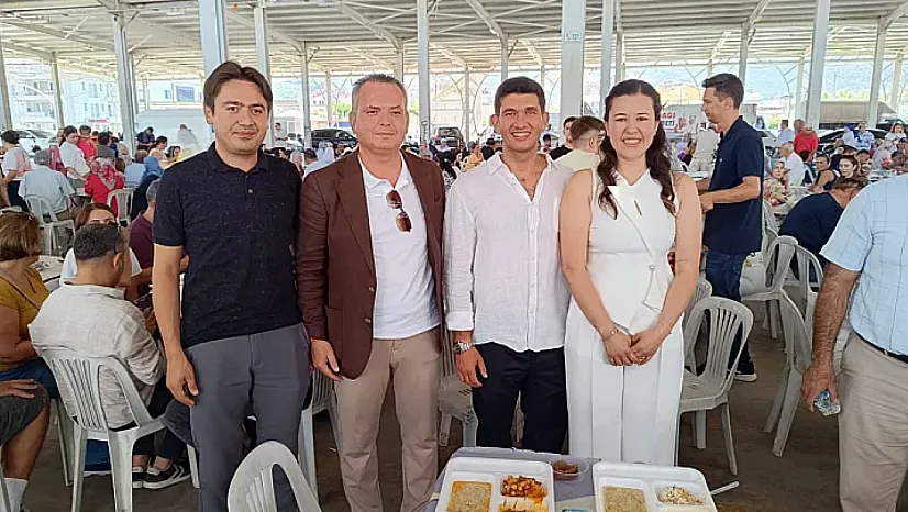 Fethiye'de Çıralı ailesinin mutlu günü öncesi geniş katılımlı buluşma