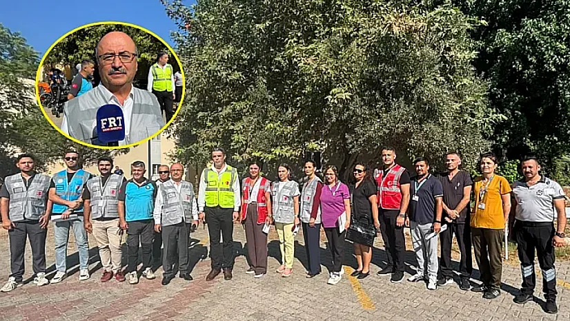 Fethiye'de deprem senaryosu uygulandı: Başhekim Okulu, tatbikatı değerlendirdi