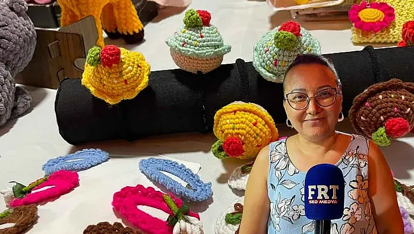 Fethiye'de Kanser Tedavisi Gören Nurşen Akkaya'nın Örgüyle Hayata Tutunma Hikayesi