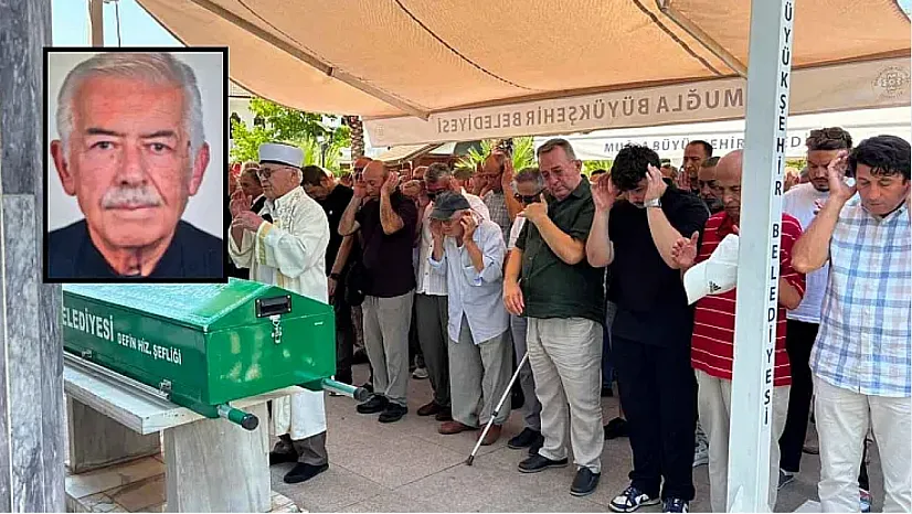 Fethiye'de Mehmet Öztekin dualarla toprağa verildi