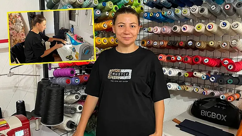 Fethiye'de otizmli oğlu için üretiyor, emeğiyle hayata tutunuyor
