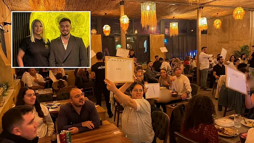 Fethiye'de quız nıght heyecanı: Aden's Garden'da koltuklar doldu