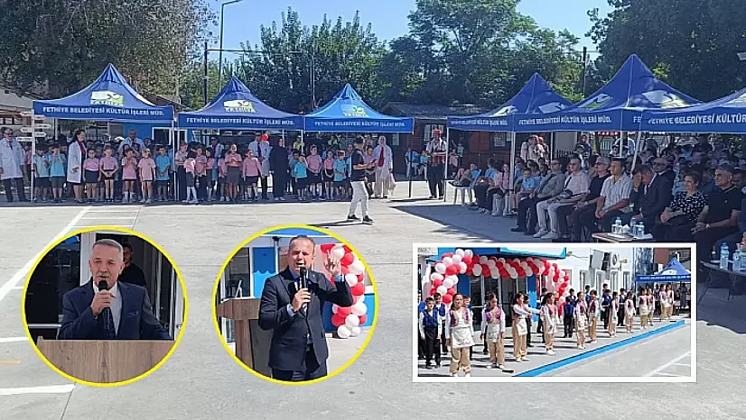 Fethiye'de yeni eğitim öğretim yılı çocukların neşesiyle kapılarını açtı