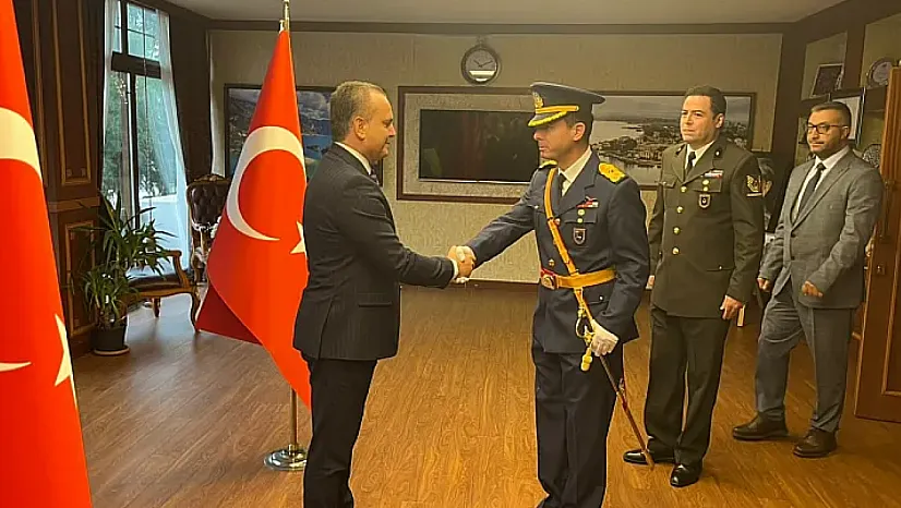 Fethiye Kaymakamı Akkaya, Cumhuriyet Bayramı tebriklerini kabul etti