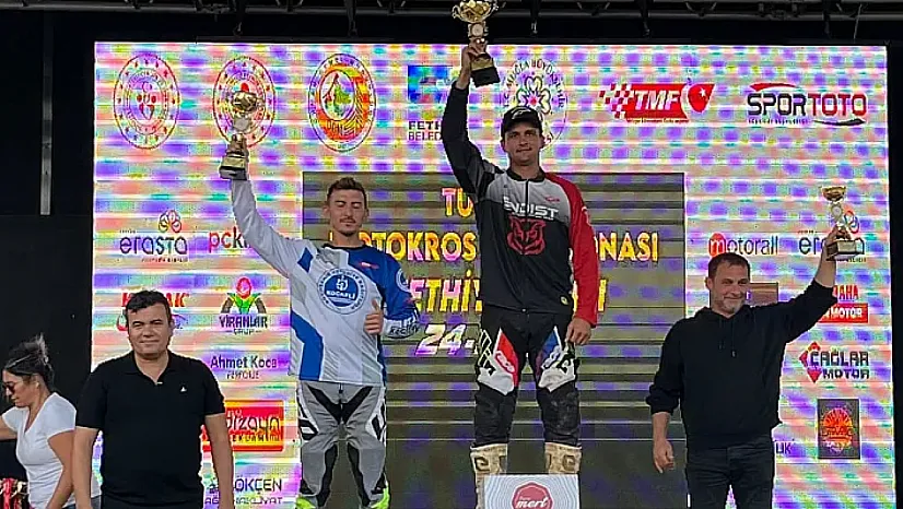 Fethiye Motokros Yarışlarında Dereceye Giren Sporcular Belli Oldu