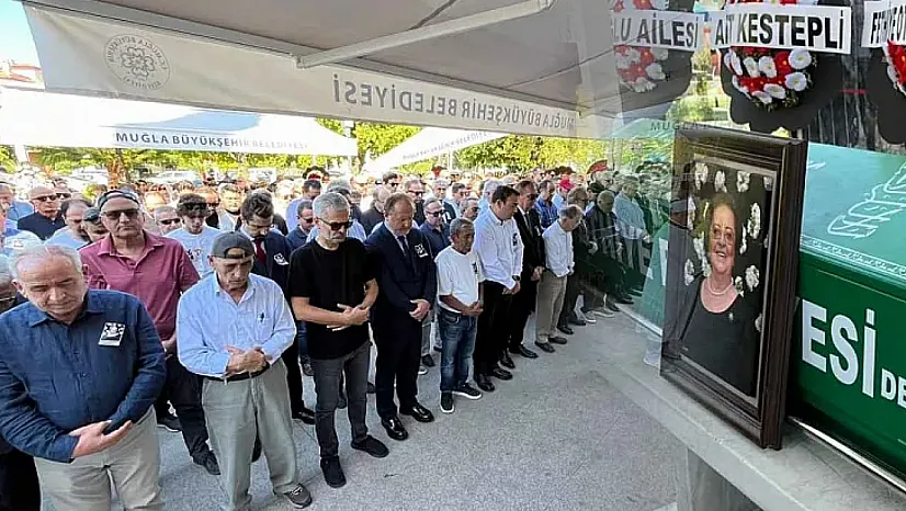 Fethiye'nin sevilen isimlerinden Kadriye Mualla Yerguz son yolculuğuna uğurlandı