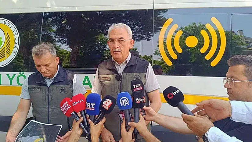 Fethiye yangınıyla ilgili Karacabey'den açıklama: 'Yaklaşık 200 hektarlık alan zarar gördü'