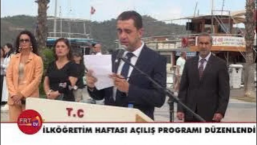 İlköğretim Haftası Açılış Programı Düzenlendi