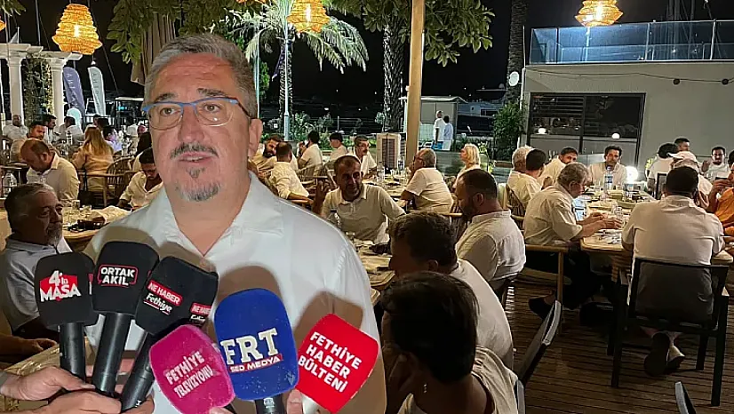 İMEAK Deniz Ticaret Odası Fethiye Şubesi Başkan Adayı Mehmet Eskici, Göcek'te denizcilerle buluştu