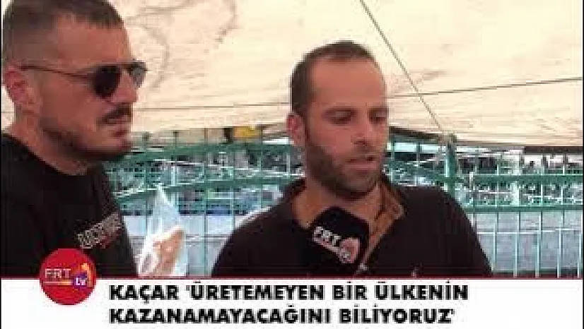 Kaçar 'Üretemeyen bir ülkenin kazanamayacağını biliyoruz'
