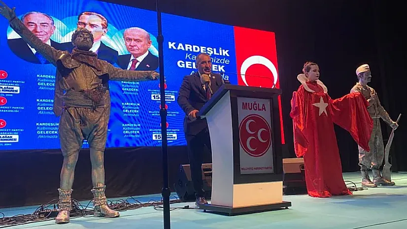 MHP Muğla İl Kongresi gerçekleşti: Emrah Oltulu yeniden İl Başkanı seçildi