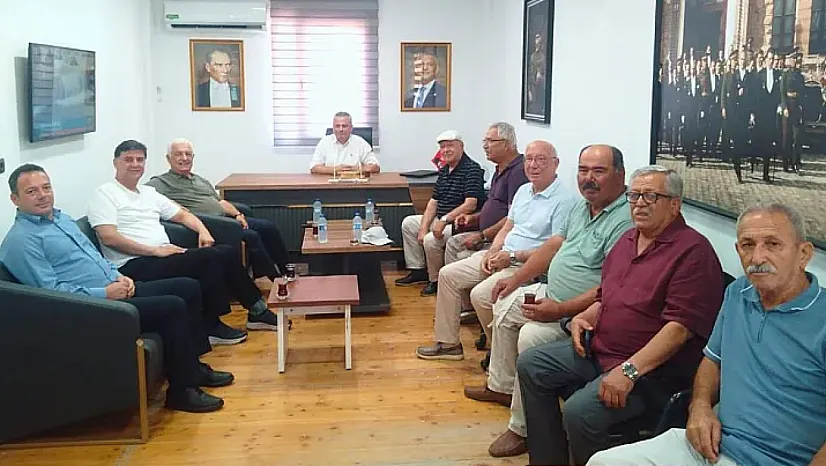 Osman Gürün'den Yeni Parti Fethiye İlçe Binasına Ziyaret
