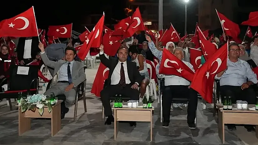 Seydikemer'de 15 Temmuz Demokrasi ve Milli Birlik Günü Anma Programı Düzenlendi