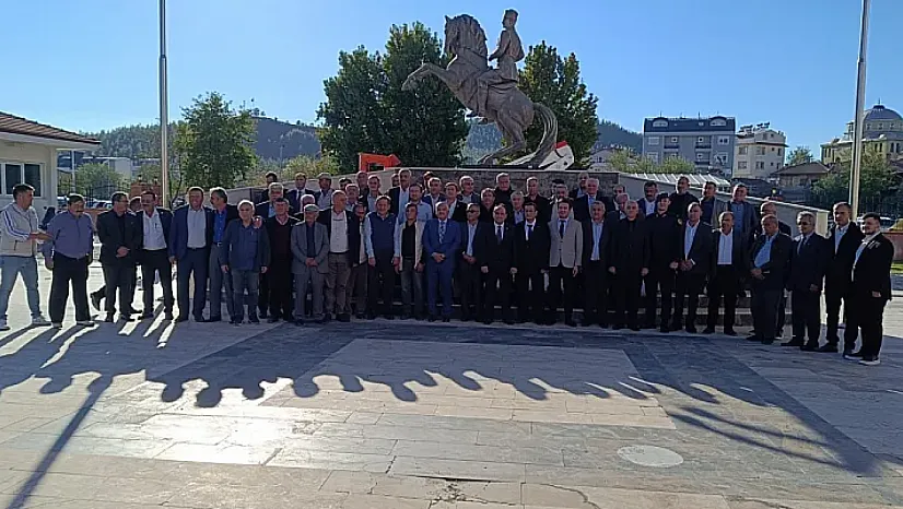 Seydikemer'de Muhtarlar Günü tören ve ziyaretlerle kutlandı
