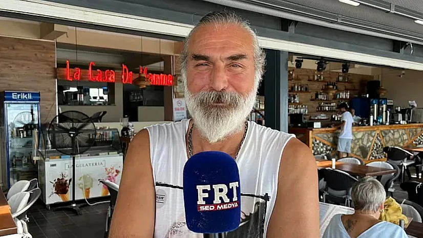 Ünlü oyuncu Numan Çakır Fethiye'de: 'Fethiye benim ikinci vatanım gibi'