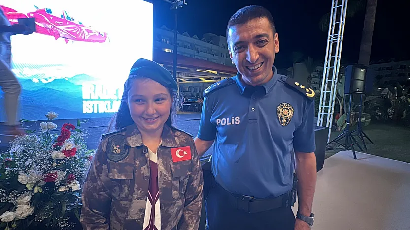 15 Temmuz şehidi PÖH Komiser Yardımcısı Güler'in yeğenine anlamlı hediye