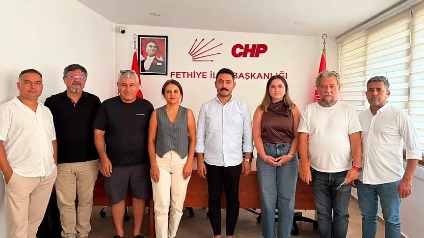 4'lü Masa'dan CHP Fethiye İlçe Başkanı Mustafa Barış Güler'e ziyaret