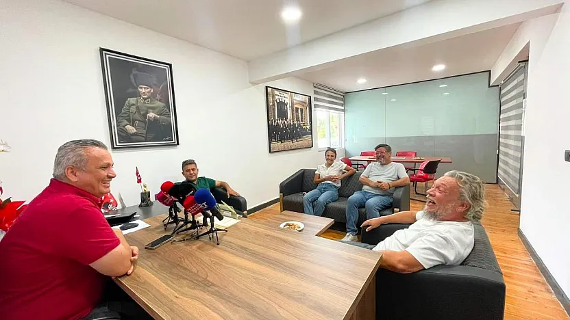 '4'lü Masa'dan Yeni Parti Fethiye İlçe Başkanlığı'na ziyaret