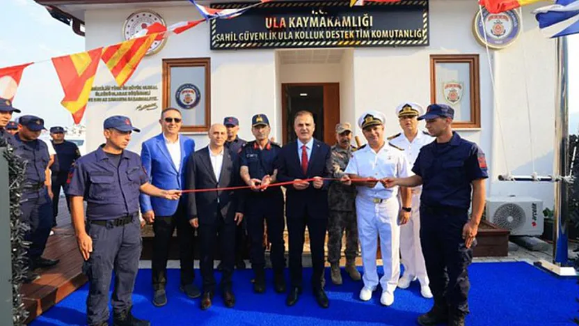 Akyaka'da Sahil Güvenlik Kolluk Destek Hizmet Binası Açıldı