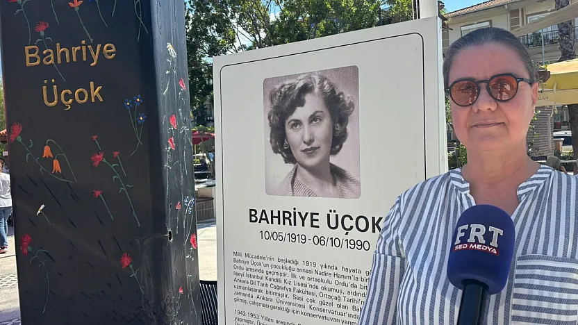 Bahriye Üçok, Fethiye'de ölüm yıldönümünde anıldı