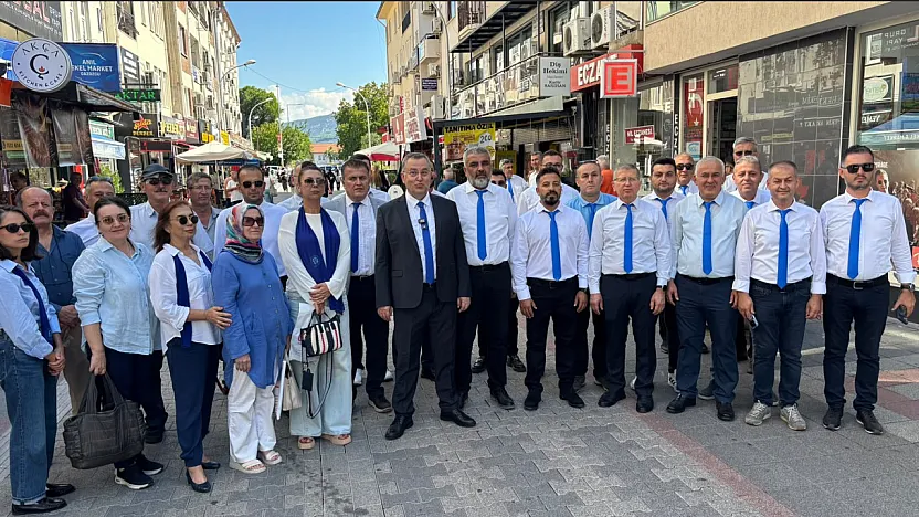 Başkan Çıralı Çarşıda Üyelerle Buluştu
