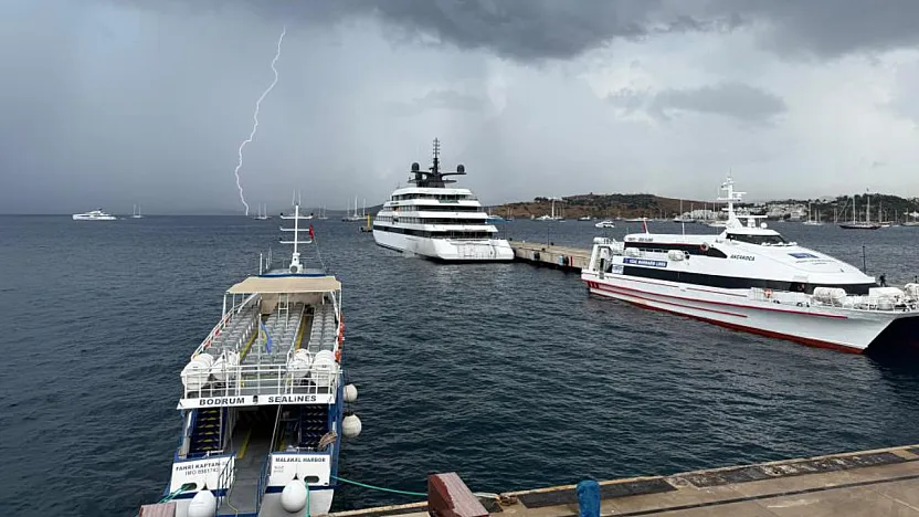 Bodrum'a kruvaziyerle 100 turist geldi