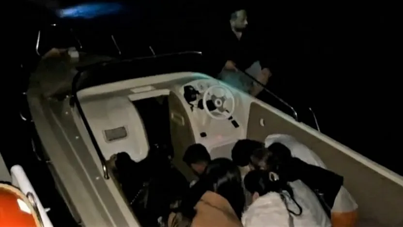 Bodrum'da 15 düzensiz göçmen yakalandı 2 gözaltı