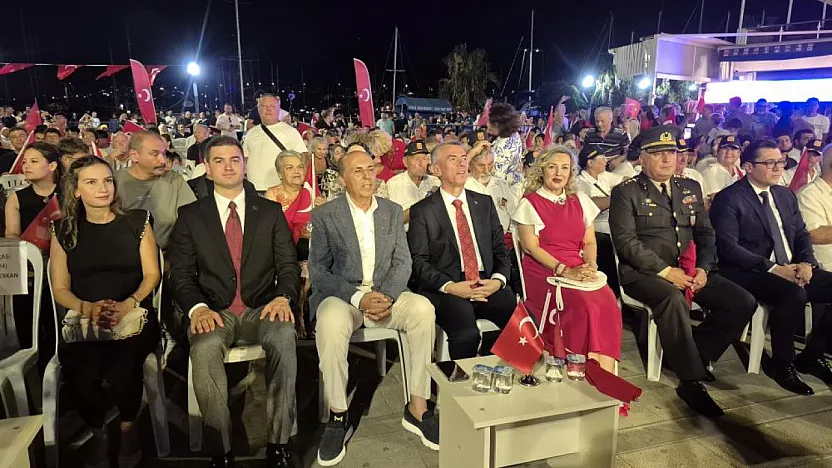 Bodrum'da 15 Temmuz Anma Etkinlikleri düzenlendi