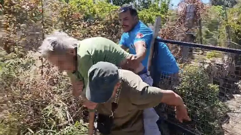Bodrum'da kendini yakmak isteyen yaşlı kadın makilik alanı ateşe verdi