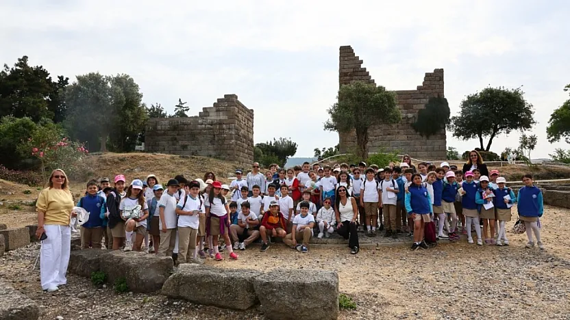 Bodrum'da kültürel mirasla iç içe bir eğitim yılı