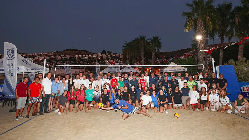 Bodrum'da Plaj Voleybolu Şenliği sona erdi