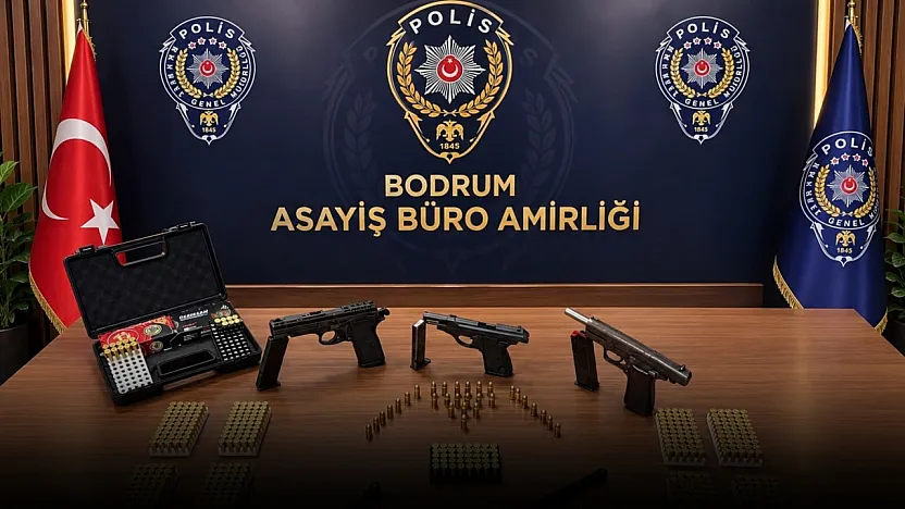 Bodrum'da silah sesleri paniğe neden oldu: 2 gözaltı