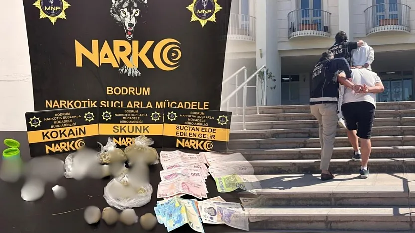 Bodrum'da uyuşturucu operasyonu: 2 şüpheli tutuklandı