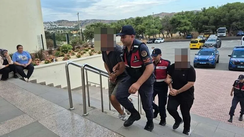 Bodrum'da yasadışı bahis operasyonunda gözaltına alınan 43 şüpheli adliyede