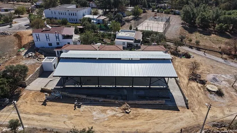 Bodrum Pınarlıbelen'de pazar yeri ve sosyal alan için geri sayım