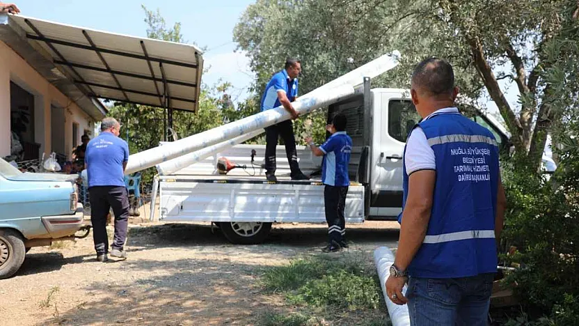 Büyükşehir Üreticinin Umudunu Yeniden Yeşertiyor