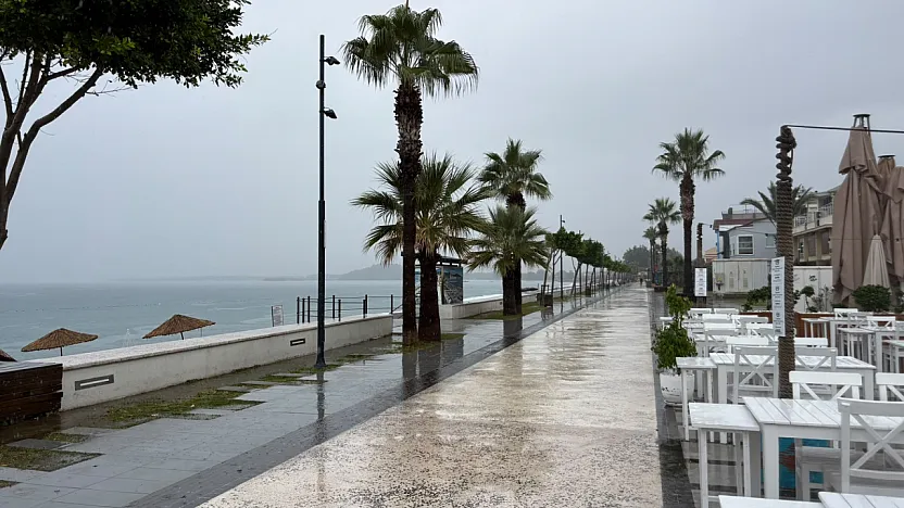 Çalış'ta festival coşkusu yerini yağmur ve sessizliğe bıraktı