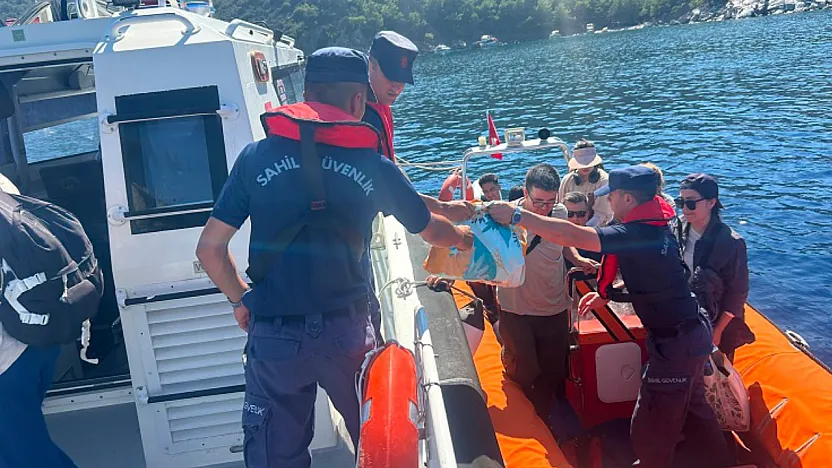 Datça'da 19 Düzensiz Göçmen Yakalandı