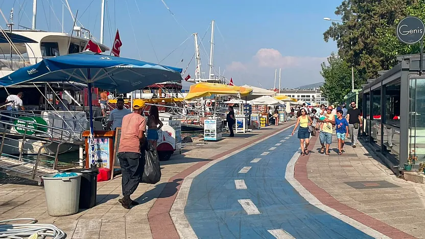 Eyyam-ı bahurla birlikte Fethiye'de kavurucu günler