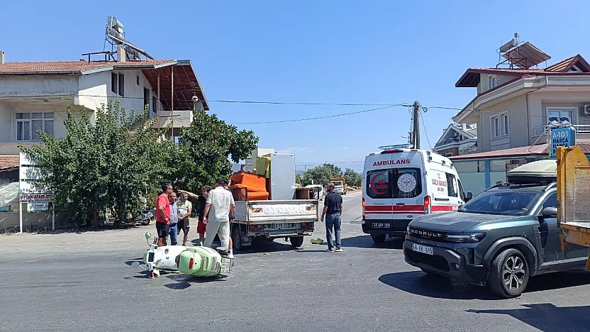 Fethiye Adnan Menderes Bulvarı'nda Yaralamalı Trafik Kazası