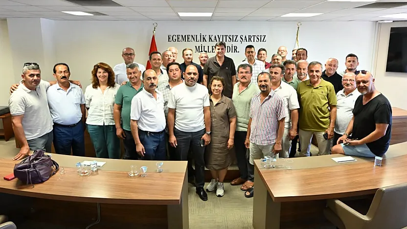 Fethiye Belediye Başkanı Alim Karaca mahalle muhtarlarıyla bir araya geldi