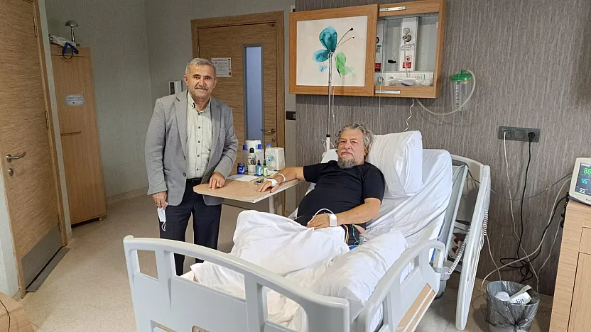 Fethiye Belediye Meclis Üyesi Nuri Öztürk'ten Seda Köktener'e ziyaret