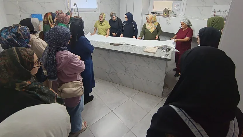 Fethiye Belediyesi'nden gassallık kursiyerlerine uygulamalı eğitim desteği