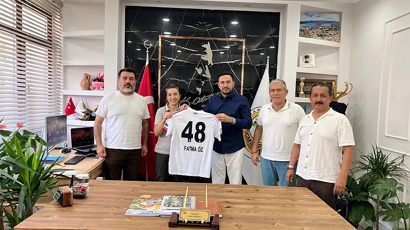 Fethiye Beşiktaş Taraftarlar Derneği'nden Orman İşletme Müdürü Fatma Öz'e Hayırlı Olsun Ziyareti