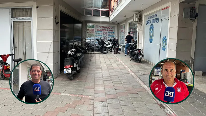 Fethiye Çalıca Kapalı Pazaryeri esnafı motorlardan dertli