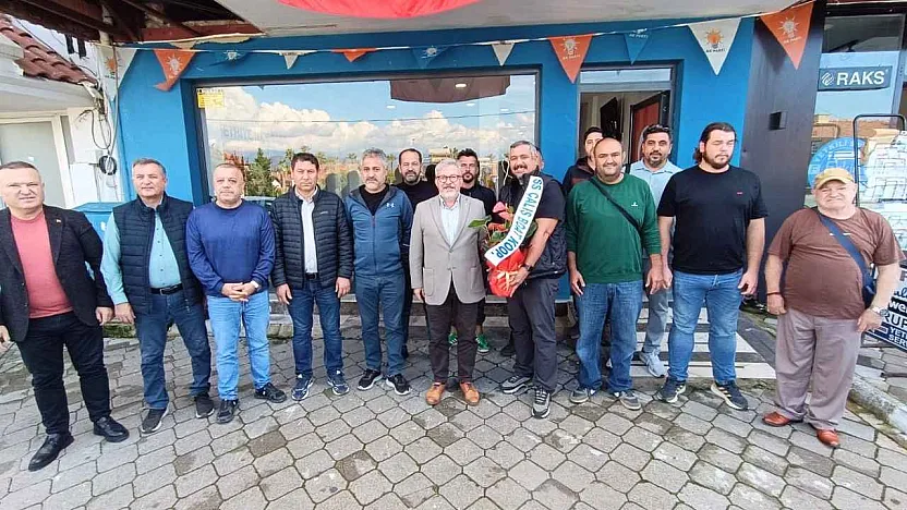 Fethiye Çalış Boat Kooperatifi'nden AK Parti İlçe Başkanlığı'na ziyaret