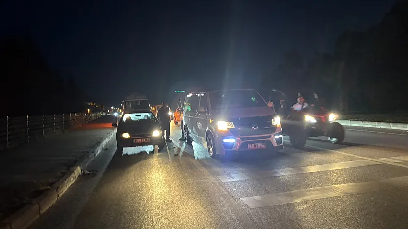 Fethiye Çiftlik Çevreyolu'nda İki Araç Çarpıştı