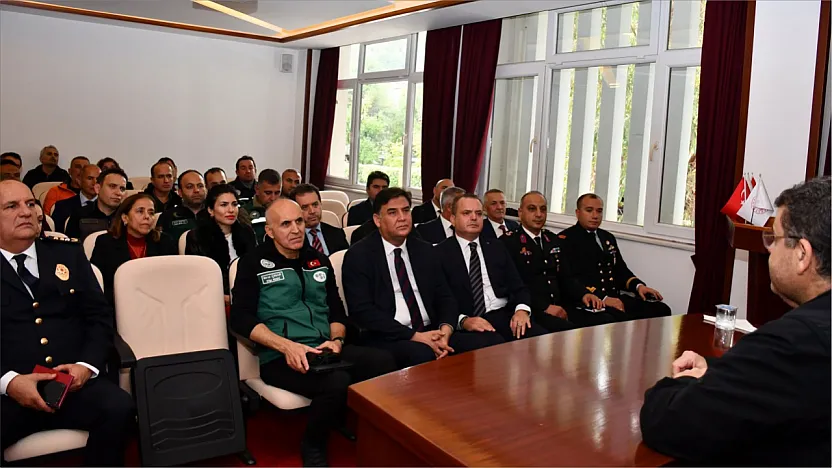Fethiye'de afetlere karşı koordinasyon toplantısı: Sel ve su baskını riskleri ele alındı