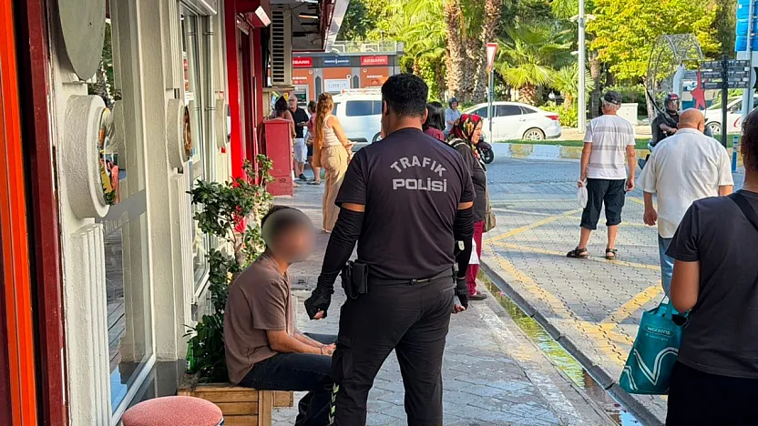 Fethiye'de alkol nedeniyle fenalaşan vatandaşa ekipler müdahale etti