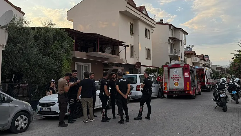 Fethiye'de apartman boşluğuna düşen kişi hayatını kaybetti